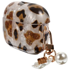 Gatuida 1pc Leopard Printing Headphone Holder Stylish Keychain for Earphones Protects from Scratches and Dirt Chic Design for Easy Carrying