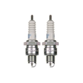 2x Spark Plug BR6HSA Suitable for Honda Bali SJ 50 AF32, SH 100, SFX, SGX, SYM Jet, Keeway Pixel, Kymco Cobra