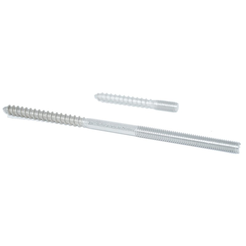 Hanger Bolts M8 x 120 Pack of 5 Screw Pins