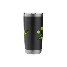Pea Seed Pod Vegetarian Flowering Plant Vegans Stainless Steel Insulated Tumbler