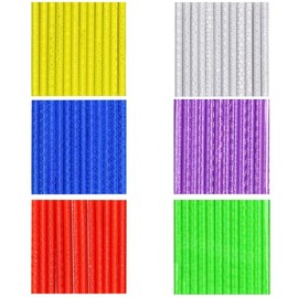 VIVIIHOO Spoke Reflectors Bicycle Set with 72 Reflectors for 360° Visibility Easy Assembly Waterproof 6 Colours for All Standard Spoke Wheels Bicycle Accessories for Children and Adults