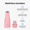 NOERDEN LIZ Smart Bottle スマート セルフクリーン ボトル UV除菌 温度お知らせ 水分補給リマインダー