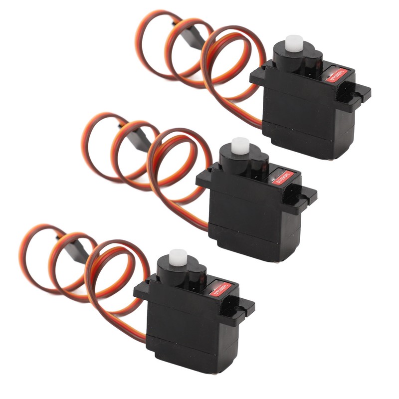 3Pcs RC Servo Lightweight High Torsion Fast Response RC Car