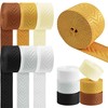6 Rolls 1.5 inch Braid Nylon Webbing Belt Webbing Straps