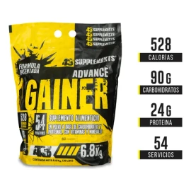 Ganador Hard Mass Gainer Vainilla15 Lbs 43 Supplements