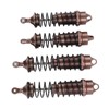 Shock Absorber, Improves Stability High-Strength 4-Piece RC Shock Absorber Front