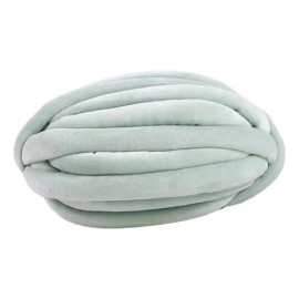 Hilo Grueso Para Tejer Brazo, Tubo Lavable, Hilo Verde Claro