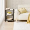 Fixwal Side Table 3-Tier Small End Table, Sofa Table Nightstand