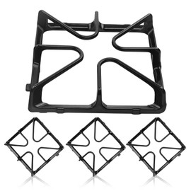 WB31K10034 Grate Replacement Parts for GE Burner Grate Stove Parts, General Electric Gas Range Parts Stove Surface Top Grate Cast Iron Rack, 4 Pack