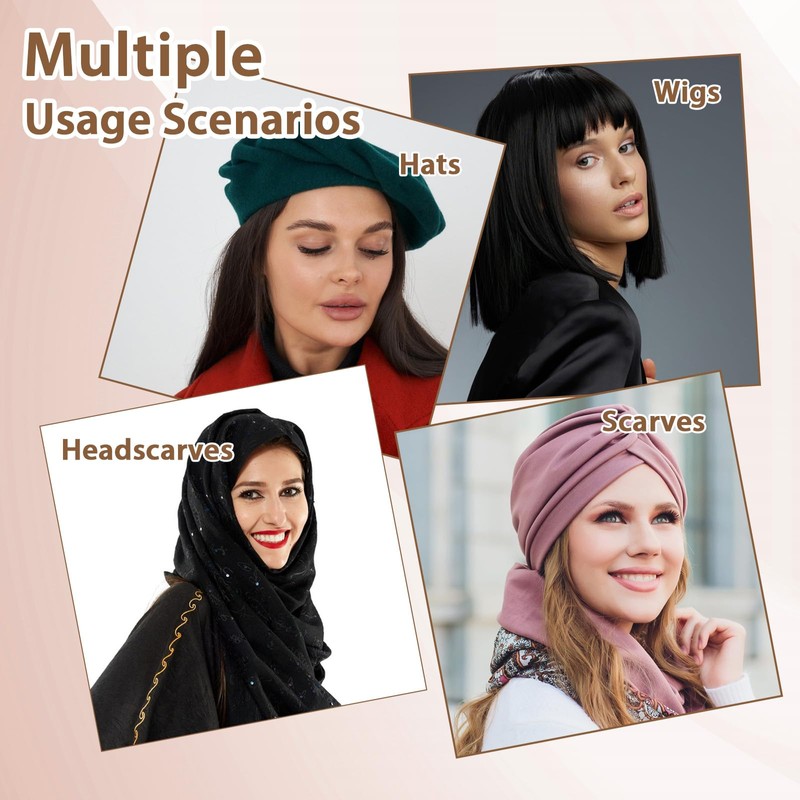 Tucnoeu 2 Pack Wig Caps to Hold Wig in Place
