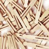 Chenille Kraft Natural Flat-Slotted Clothespins (CKC368501)