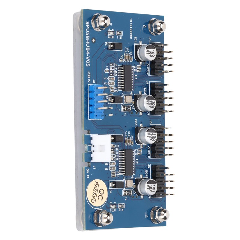9 Pin USB Header 1 Male to 4 Female Extension