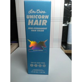 Lime Crime Unicorn Semi-Permanent Hair Color Full Coverage, 3 fl oz, ISLAND WATE