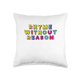 Rhyme Without Reason Throw Pillow