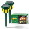 Mole Repellent Solar Powered for lawns Gopher Repellent Ultrasonic Snake