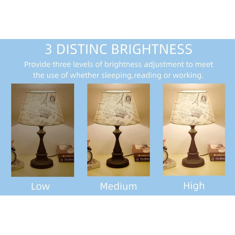 GODUORA 2-Pack 3-Way Light Bulbs, 50/100/150W, Cool White 4000K,Three Way