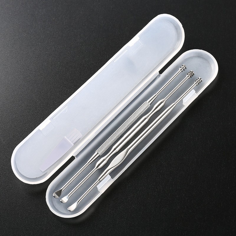 3 Pcs Ear Pick Earwax Removal Kit, Geengle Ear Cleansing