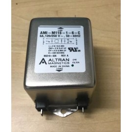 Altran EMI NOISE FILTER  Power Line Filter RFI 50Hz/60Hz 6A 250VAC Quick Connect  NEW