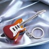 Guitar Lighter, Refillable Butane Lighter, Butane Soft Flame (No Gas)-Brown