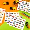 500 Pcs Transportation Stickers Cars Bus Trucks Airplane Ship Stickers