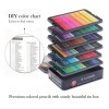 Set 180 Lápices De Dibujo De Colores Metálicos Grafito Kalou