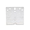 Pair of Metal Grass Rear Mounting Brackets for Drawer Slide,