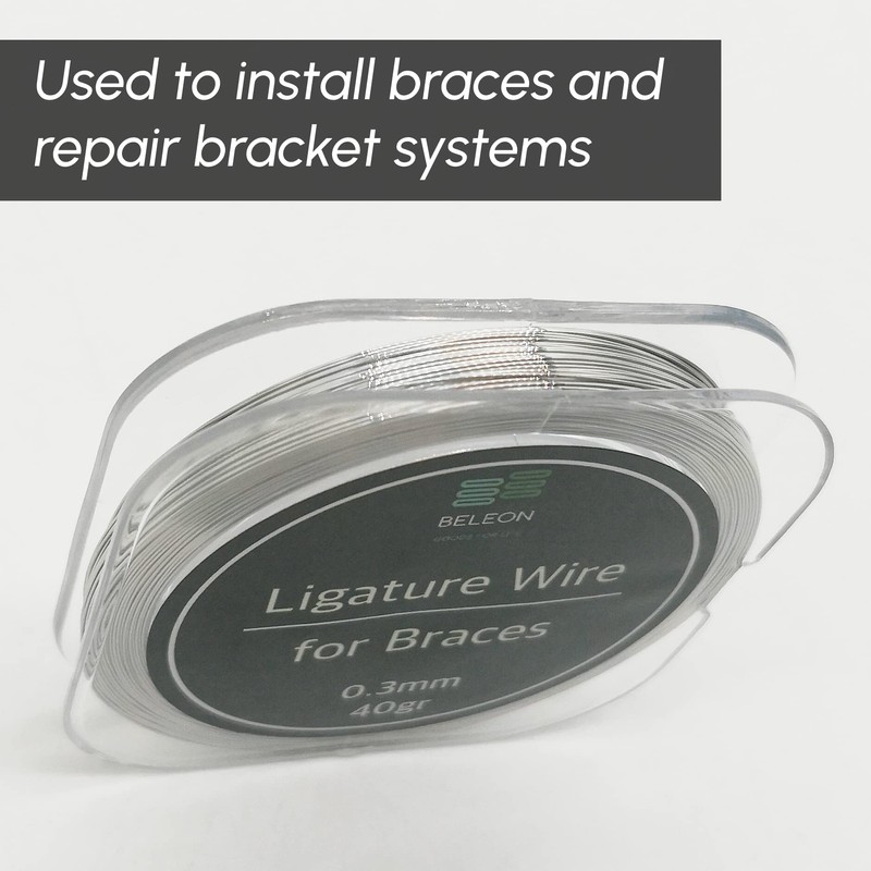 BELEON BELEON Braces Wire Orthodontic Dental Ligature Wire for Braces