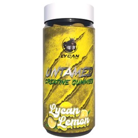 Untamed Creatine Gummies | 3000mg Monohydrate per Serving, Lemon Flavour, 90 Gummies for Endurance, Performance, Recovery, Muscle Growth & Strength | Pre-Workout | Post-Workout | Gym Supplement
