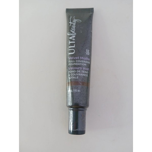 Ulta Beauty Dark Neutral Velvet Matte Full Coverage Liquid Foundation