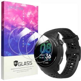 Lamshaw Compatible for COROS PACE Pro Screen Protector, [3 Pack] 9H Tempered Glass Screen Protector Film Compatible for COROS PACE Pro Sport Watch (3 Pack)