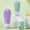 Travel shampoo bottle 60ml ring silicone empty bottle 38 hand cream bottle - 38ml / 여행용 샴푸통 60ml 고리형 실리콘 공병 38 핸드크림통 - 38ml