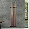 Generic Pool Cue Rack Wall Mount - 4 Cue Clips
