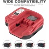 for Black Decker 18V-24V Fast Battery Charger for Black Decker