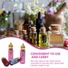 TOVINANNA 6ml Essential Oil Roller Bottle Set 4pcs Empty Bottles