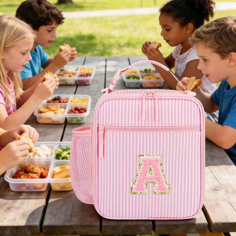 Insulated Lunch Bag Lunch Box for Kids Girls Back to