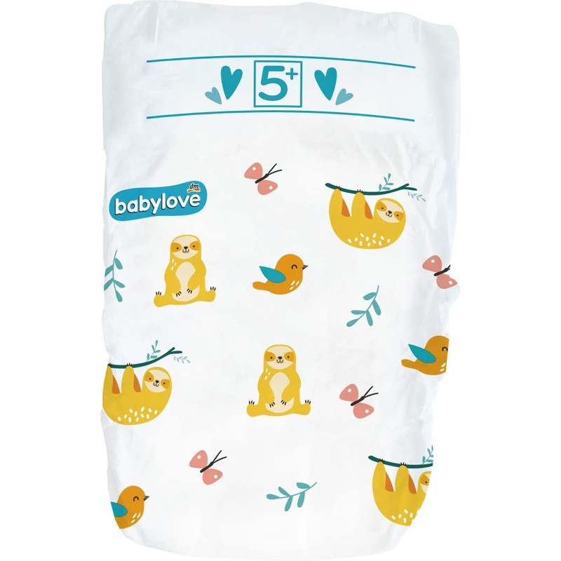 babylove Juniorplus Premium Active Plus Size 5+ Nappies 13-27 kg