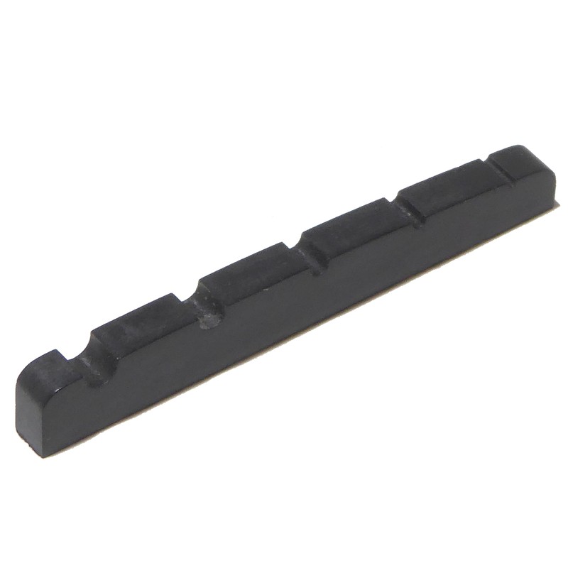 Black 5 string bass guitar top nut 45mm x 3.5mm