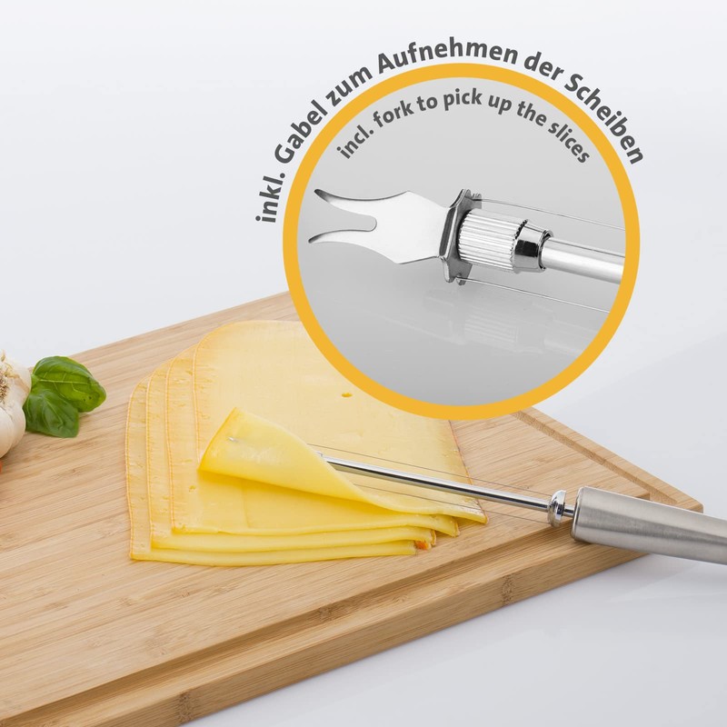 Westmark Glory 18272270 Cheese Slicer with 2 Cutting Wires and