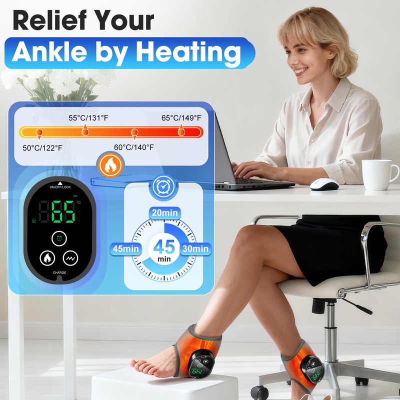 2PCS Foot Massager for Neuropathy, FSA Eligible Foot and Ankle