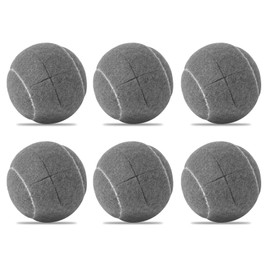 ZIYIZE PreCut Walker Tennis Ball Glides 6PCS Walkers Legs Universal Precut Glide Balls | Heavy Duty Long Lasting Felt Pad Glide Coverings (Grey)
