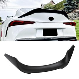 Rear Spoiler Wing Compatible with Toyota Supra A90 A912024 2023 2022 2021 2020 2019 Rear Trunk Wing ABS Rear Trunk Lip Wing Spoiler(Gloss Black)