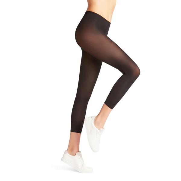 FALKE Women's Pure Matt 50 DEN Capri W LE Semi-Opaque
