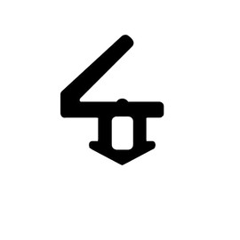 GB DIY Store uPVC Window & Door Gasket Seal Double Glazing Bubble Flipper Rubber Repair Draught Seal F106 Black (Per Metre)