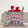 Preboun 9 Pcs Christmas Throw Blankets Bulk Soft Christmas Fleece