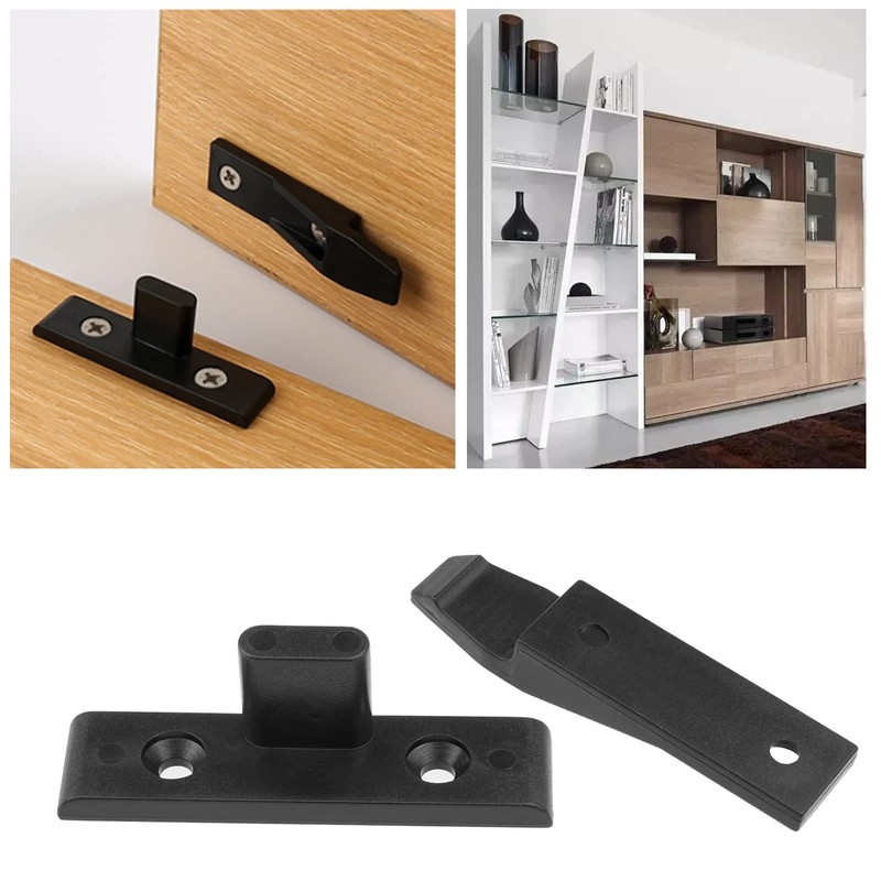 YINETTECH 10 Sets Kitchen Cabinet Plinth Connector Brackets Suspension Fitting