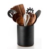 Nucookery Utensil Holder, 6.4" Ceramic Kitchen Utensil Holder with Countertop-Protection