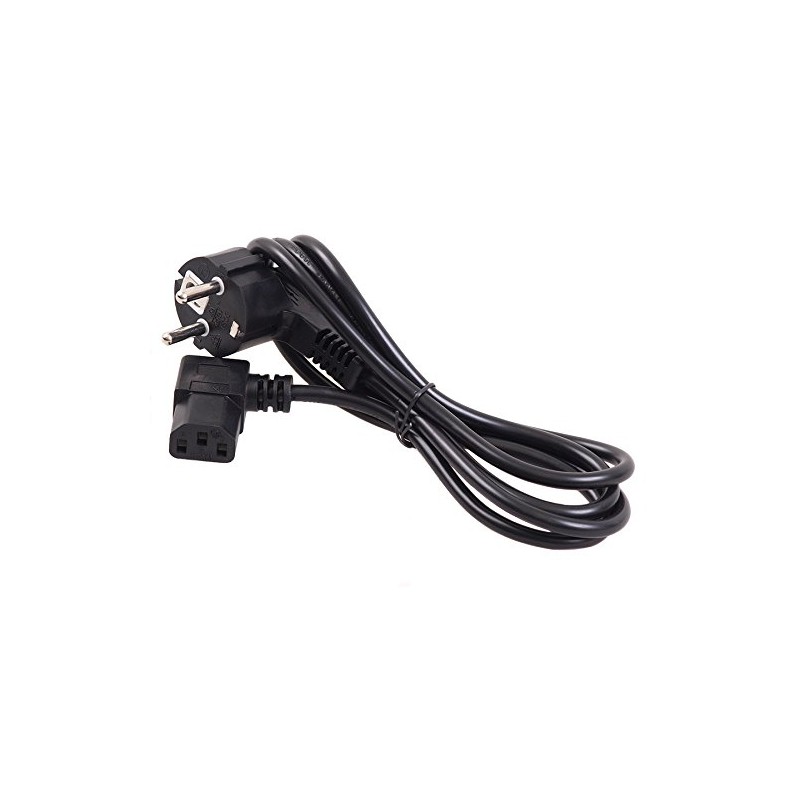 Maclean MCTV-803 Earthing Contact Angled to IEC Plug Left Angled