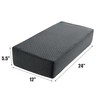 HOMBYS Pillowcase for Cube Shaped Pillow-Soft and Breathable Microfiber Pillowcase