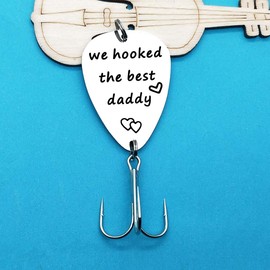 Dad Gifts We Hooked the Best Daddy Fishing Lure Gifts Thanksgiving Day Christmas Birthday Gifts Dad Gifts from Daughter Son