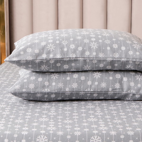 Elegant Comfort Ultra Soft 4-Piece 100% Turkish Cotton Flannel Sheet